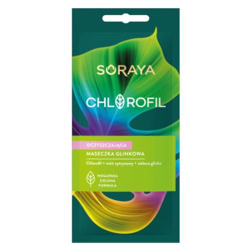 Miniaturka artykułu - SORAYA CHLOROFIL Oczyszczająca Maseczka Glinkowa, 8ml