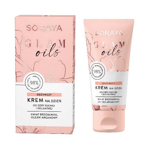 Miniaturka artykułu - SORAYA Glam Oils odżywczy krem na dzień, 50ml