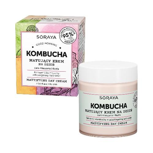 Miniaturka artykułu - SORAYA Kombucha matujący krem na dzień, 75ml