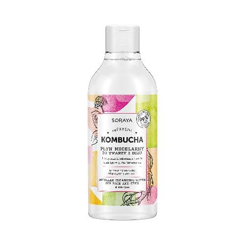 Miniaturka artykułu - SORAYA Kombucha Płyn Micelarny do twarzy i oczu, 400ml
