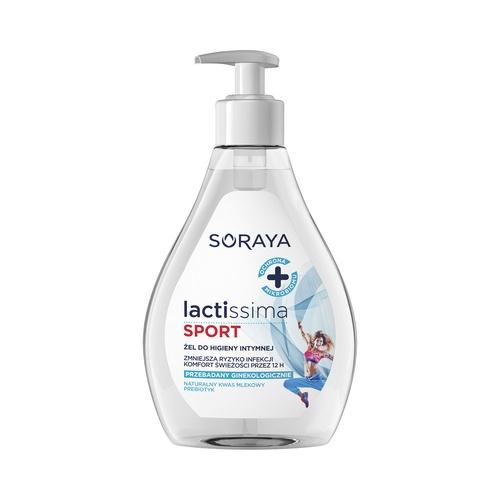 Miniaturka artykułu - SORAYA Lactissima Sport żel do higieny intymnej, 300ml
