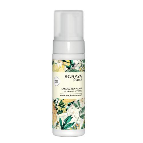 Miniaturka artykułu - SORAYA Plante Łagodząca pianka do higieny intymnej, 150ml