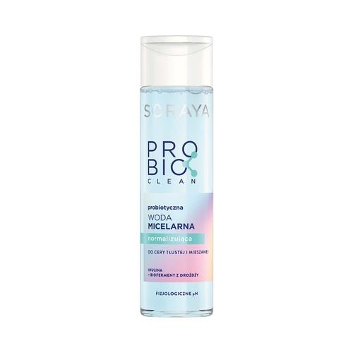 Miniaturka artykułu - SORAYA Probio Clean Probiotyczna woda micelarna normalizująca do cery tłustej i mieszanej, 250ml