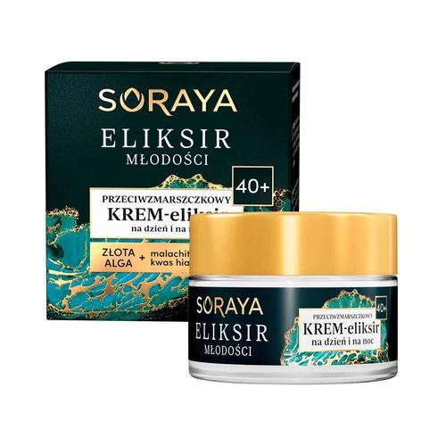 Miniaturka artykułu - SORAYA ELIKSIR MŁODOŚCI Przeciwzmarszczkowy krem do twarzy 40+, 50ml