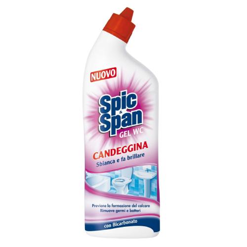 Miniaturka artykułu - SPIC & SPAN Candeggina Wybielający żel do WC, 750ml