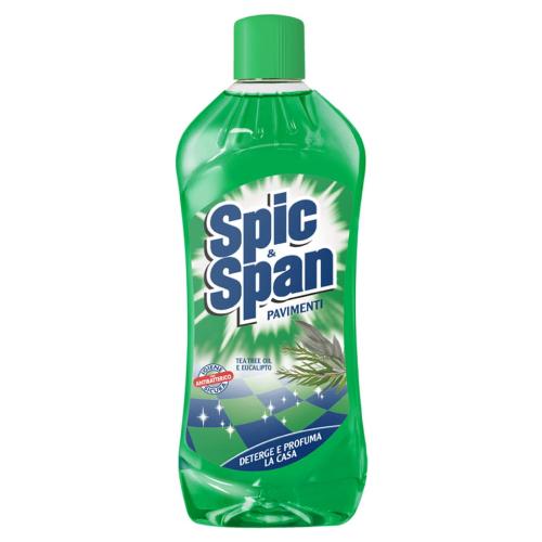 Miniaturka artykułu - SPIC & SPAN Płyn do mycia podł&oacute;g Drzewo herbaciane i Eukaliptus, 1000ml