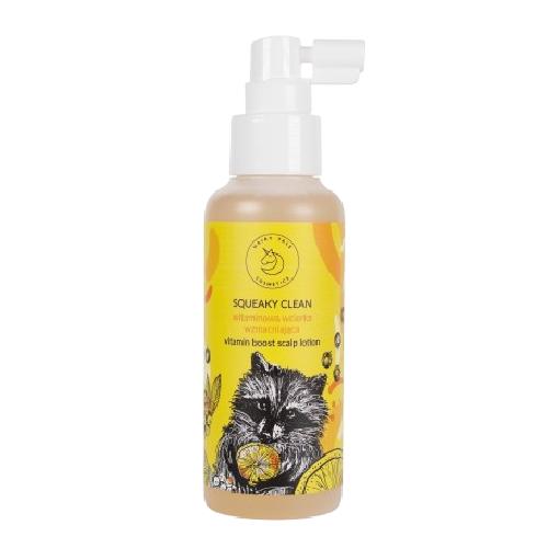 Miniaturka artykułu - Hairy Tale Cosmetics Squeaky Clean Witaminowa wcierka wzmacniająca do sk&oacute;ry głowy, 120 ml
