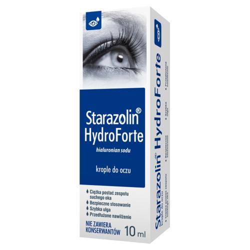 Miniaturka artykułu - Starazolin HydroForte krople do oczu, 10 ml