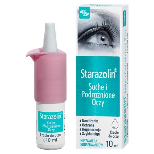 Miniaturka artykułu - Starazolin Suche i Podrażnione Oczy krople do oczu, 10ml