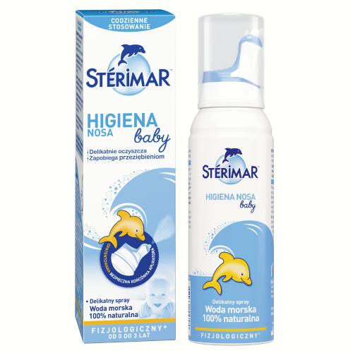 Miniaturka artykułu - Sterimar Higiena Nosa Baby, 100ml USZKODZONE / BRAK OPAKOWANIA