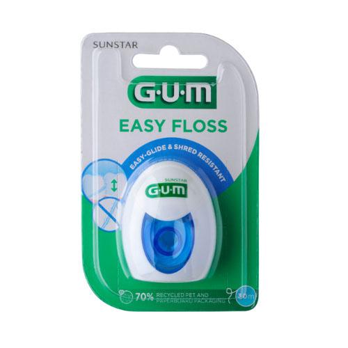 Miniaturka artykułu - Sunstar GUM Easy Floss Nić dentystyczna, 30 m
