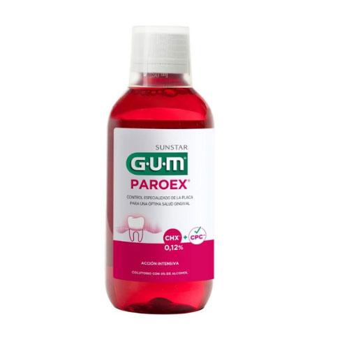 Miniaturka artykułu - Sunstar GUM Paroex 0,12% Płyn do płukania jamy ustnej, 300 ml