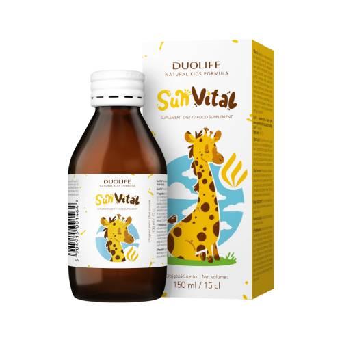 Zdjęcie produktu - SunVital Natural KIDS Formuła (DUOLIFE) płyn, 150ml