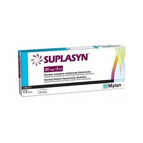 Miniaturka artykułu - Suplasyn Roztw&oacute;r do wstrzykiwania 0,02 g/2 ml, 1 strzykawka