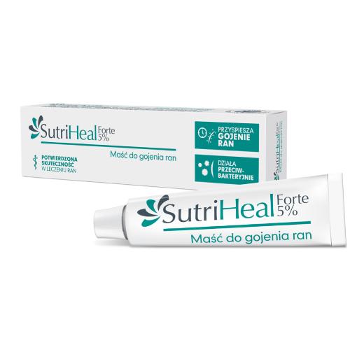 Miniaturka artykułu - SUTRIHEAL Forte 5% maść, 30g