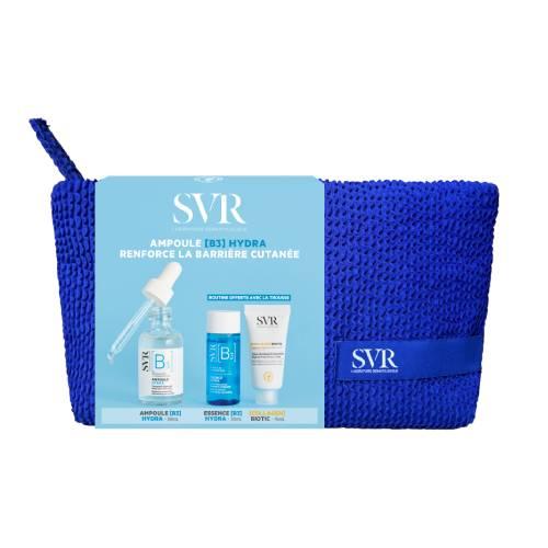 Miniaturka artykułu - SVR Zestaw Nawilżające serum Ampoule Hydra B3, 30 ml + Essencja wypełniająca Hydra B3, 30 ml + Krem przeciwzmarszczkowy Collagen, 15 ml