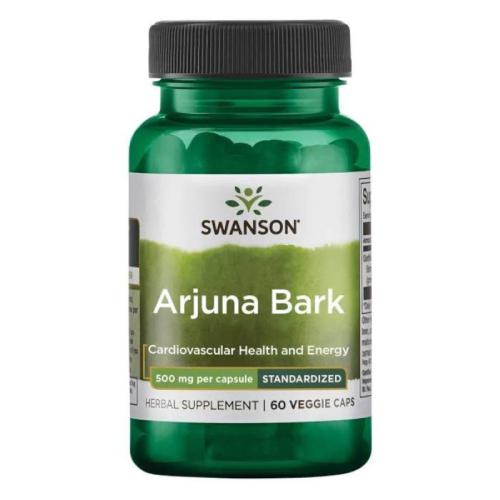 Zdjęcie produktu - SWANSON Arjuna bark extract - 60 kapsułek