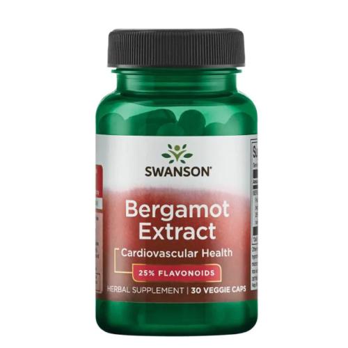 Miniaturka artykułu - SWANSON Bergamot Extract 500mg, 30 kapsułek