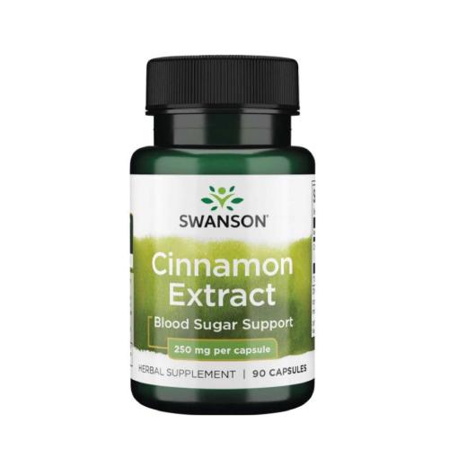 Miniaturka artykułu - SWANSON Cinnamon Extract 250mg, 90 kapsułek