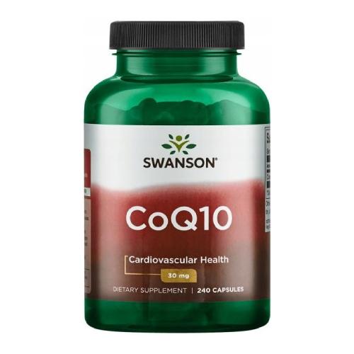 Miniaturka artykułu - SWANSON CoQ10 30mg - 240 kapsułek