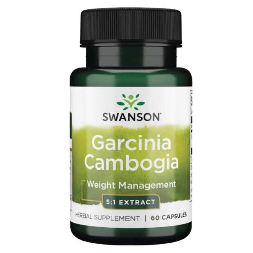 Miniaturka artykułu - SWANSON Garcinia Cambogia extract 80mg, 60 kapsułek 