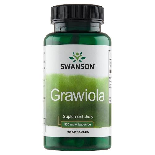 SWANSON Graviola 530mg, 60 kaps.