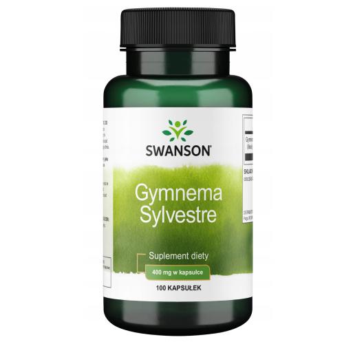 Miniaturka artykułu - SWANSON Gymnema Sylvestre 400mg, 100 kapsułek