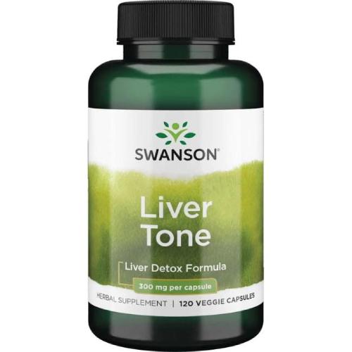Miniaturka artykułu - SWANSON Liver Tone 300mg, 120 kapsułek wegetariańskich 