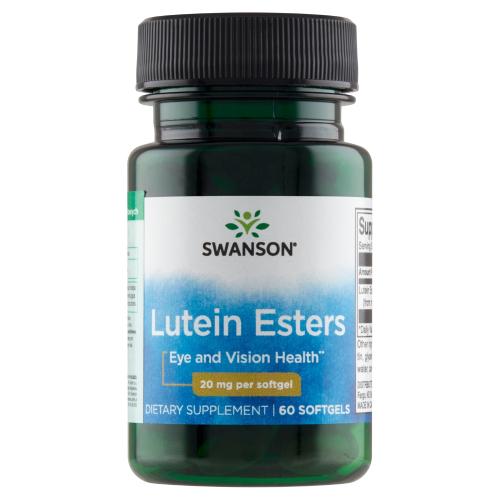 SWANSON Luteina esters Luteina 20mg - 60kaps.