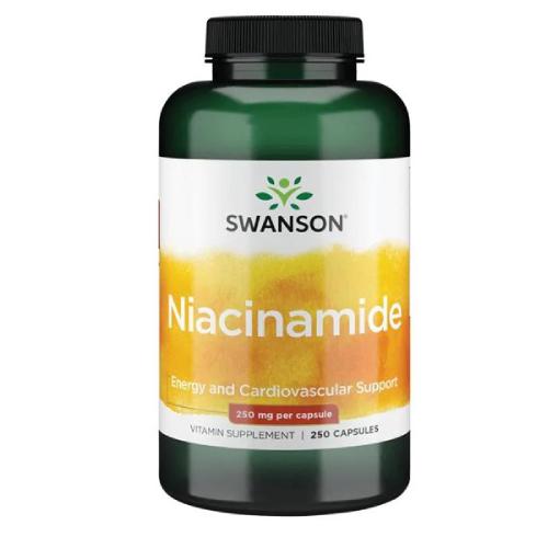 SWANSON Niacyna 250mg - 250 kapsułek