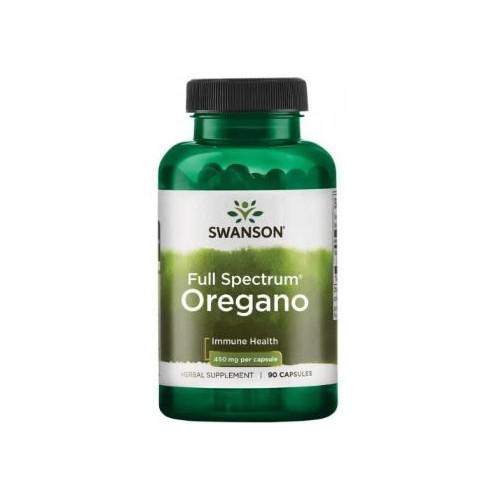 Miniaturka artykułu - SWANSON Oregano 450mg - 90 kapsułek