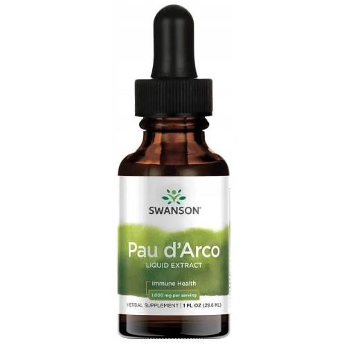 Miniaturka artykułu - SWANSON Pau d'Arco liquid ekstrakt - 29,6 ml