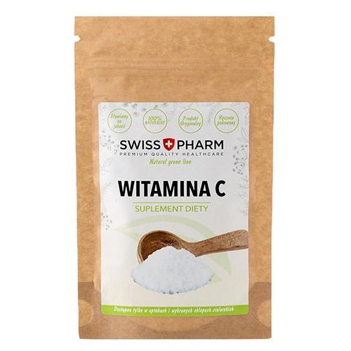 Miniaturka artykułu - Swiss+Pharm Witamina C, 100g
