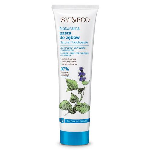 Miniaturka artykułu - SYLVECO Naturalna pasta do zęb&oacute;w - 100ml