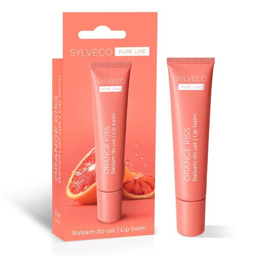 Miniaturka artykułu - Sylveco Pure Line Balsam do ust Orange Kiss, 15 ml