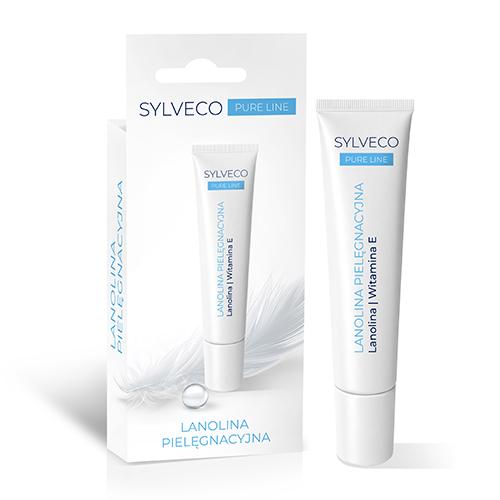 Miniaturka artykułu - Sylveco Pure Line Lanolina pielęgnacyjna, 15 ml