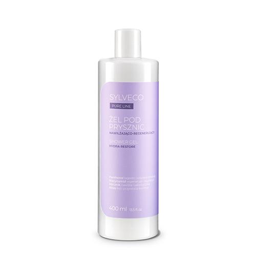 Miniaturka artykułu - Sylveco Nawilżająco-regenerujący żel pod prysznic do sk&oacute;ry suchej i wrażliwej, 400 ml