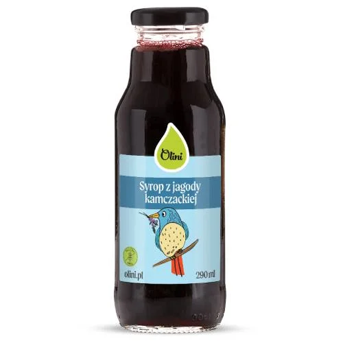Miniaturka artykułu - Olini Syrop z jagody kamczackiej, 290 ml