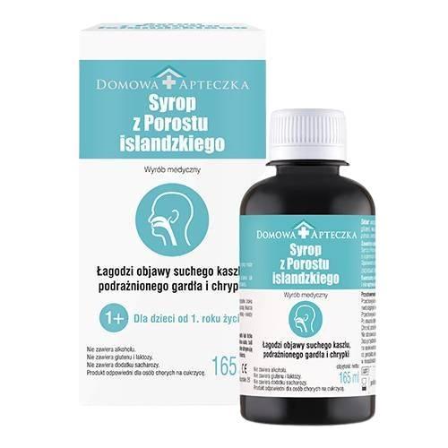 Syrop z Porostu islandzkiego, 165ml. USZKODZONY KARTONIK