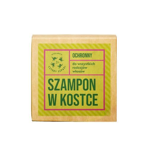 Miniaturka artykułu - Cztery Szpaki (4szpaki) Leśna R&oacute;ża Szampon w kostce, 75 g