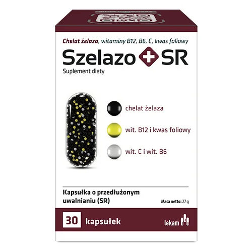 Miniaturka artykułu - Szelazo+ SR, 30 kaps.