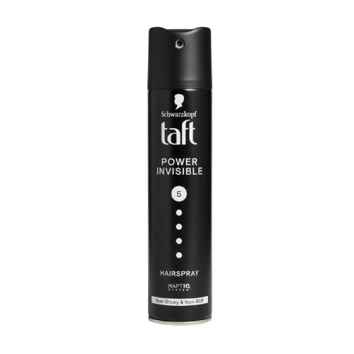 Miniaturka artykułu - Taft Power Invisible 72h N&deg;5 Lakier do włos&oacute;w, 250 ml