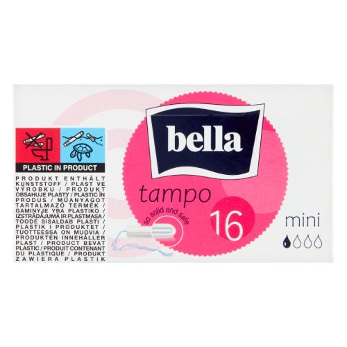 Miniaturka artykułu - Tampony higieniczne BELLA MINI PREMIUM COMFORT, 16szt.