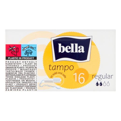 Miniaturka artykułu - Tampony higieniczne BELLA REGULAR PREMIUM COMFORT, 16szt.
