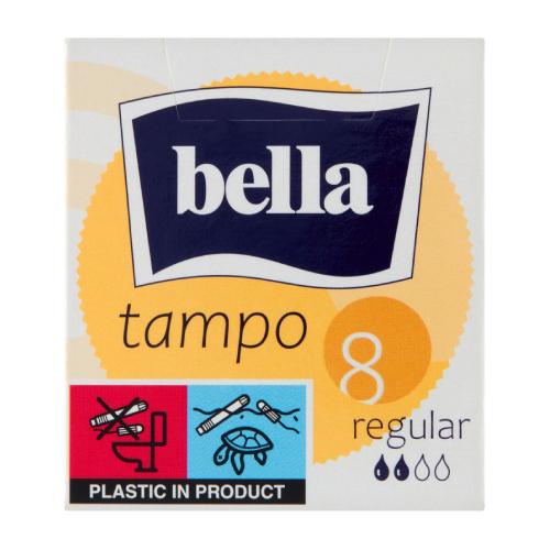 Miniaturka artykułu - Tampony higieniczne BELLA REGULAR PREMIUM COMFORT, 8szt.