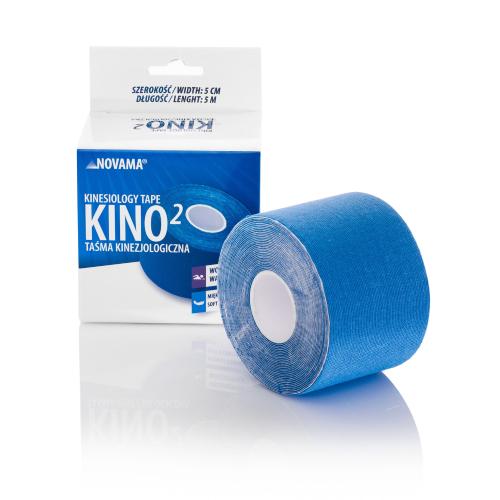 Miniaturka artykułu - NOVAMA KINO 2 Taśma kinezjologiczna 5cm x 5m royal blue