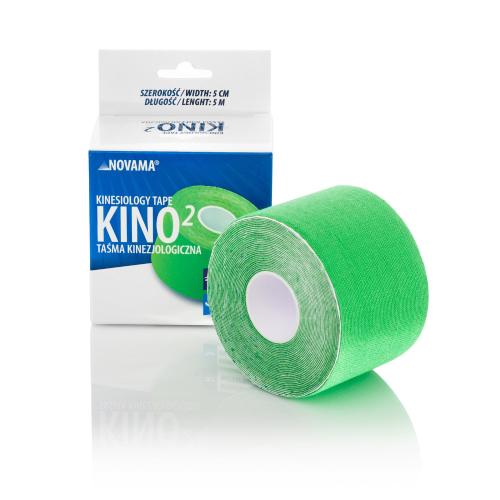 Miniaturka artykułu - NOVAMA KINO 2 Taśma kinezjologiczna 5cm x 5m zielona