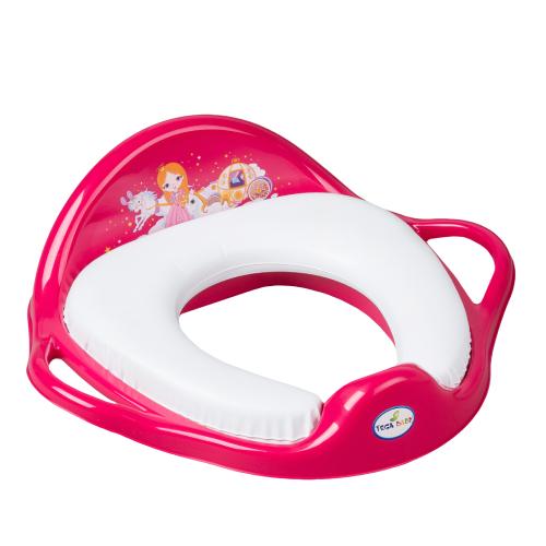 Miniaturka artykułu - TEGA BABY Nakładka sedesowa dla dziecka Księżniczka - r&oacute;żowa, 1szt.