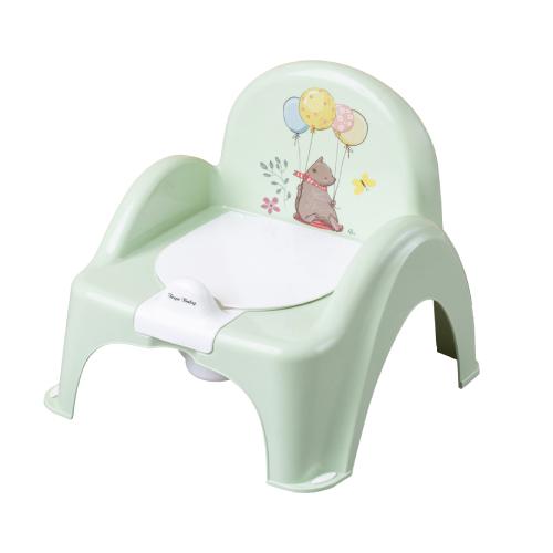 Miniaturka artykułu - TEGA BABY Nocnik Krzesełko Leśna Opowieść jasnozielony