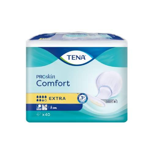 Miniaturka artykułu - TENA Comfort ProSkin Pieluchy Anatomiczne Extra, 40 szt
